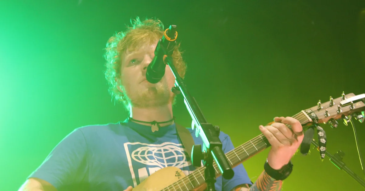 Header Banner Ed Sheeran