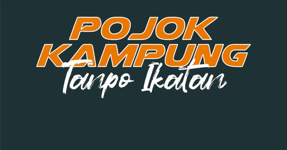 Header Banner Pojok Kampung